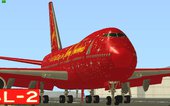 Boeing 747-100 Merry Christmas